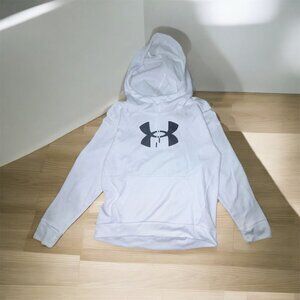 Under Armour athletic long sleeve white M hoodie for men